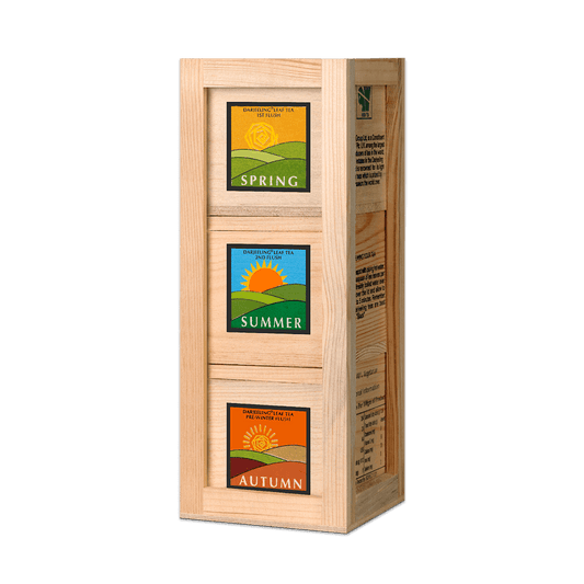 Seasons 3-in-1 Darjeeling Leaf Tea (First Flush, Second Flush, Pre-Winter Flush) (Pack of 4)